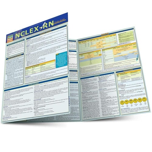 NCLEX-RN Study Guide A QuickStudy Laminated Reference Guide