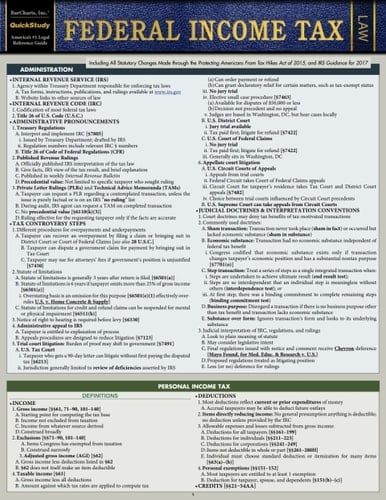 Federal Income Tax