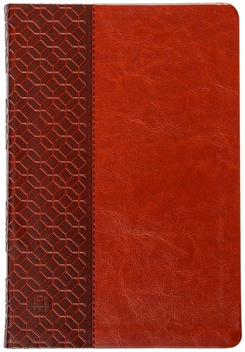 The Passion Translation New Testament (2020 Edition) Large Print Brown With Psalms, Proverbs and Song of Songs