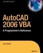 AutoCAD 2006 VBA A Programmer's Reference