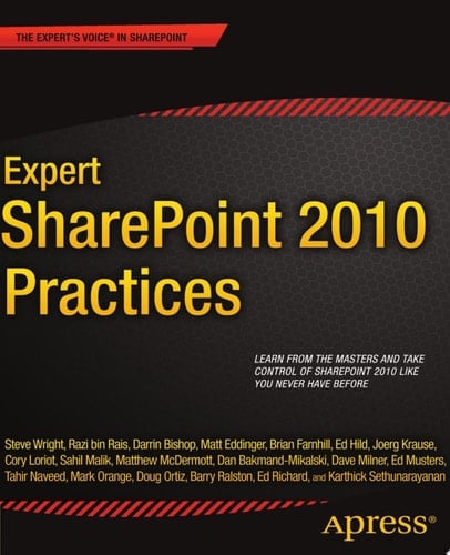 Expert SharePoint 2010 Practices