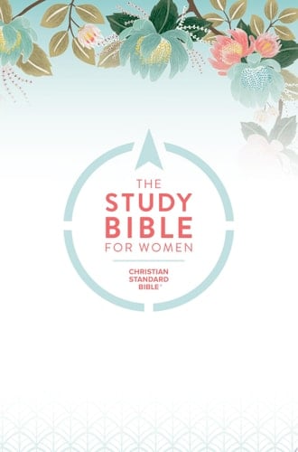 The CSB Study Bible For Women, Teal Flowers LeatherTouch, Indexed Faithful and True