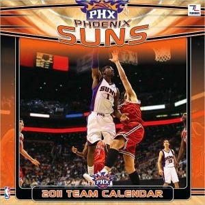 2011 Phoenix Suns Calendar