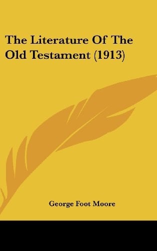 The Literature Of The Old Testament (1913)