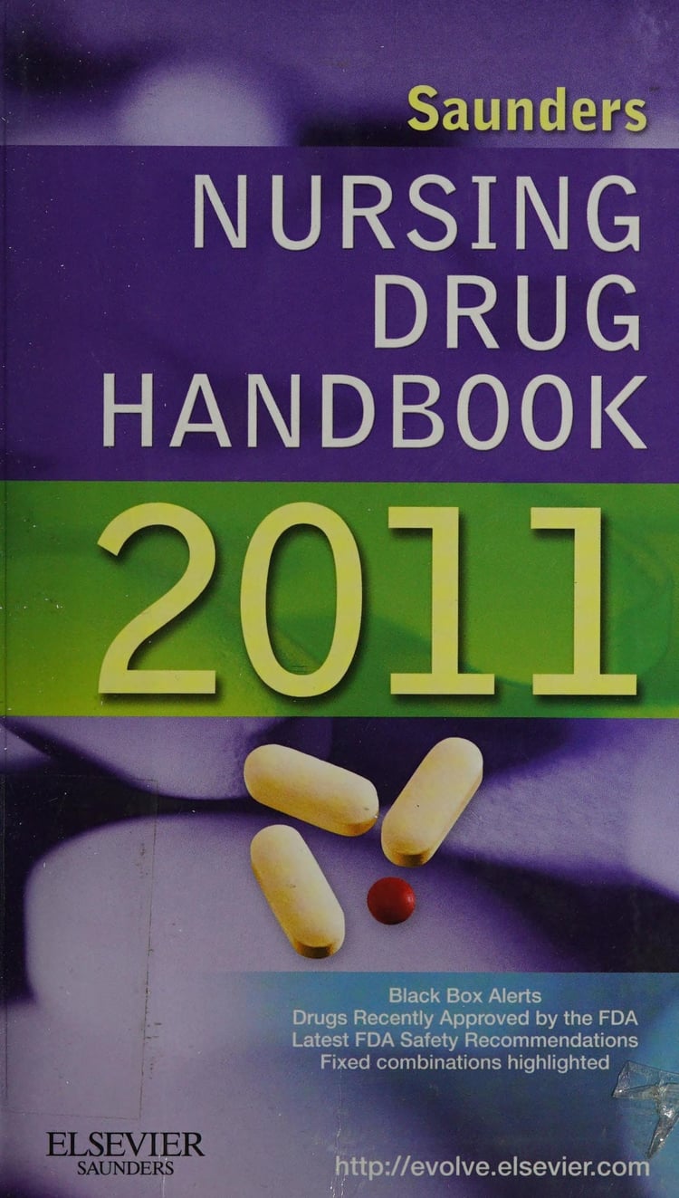 Saunders Nursing Drug Handbook 2011