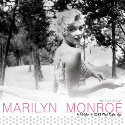 Marilyn Monroe 2013 Calendar
