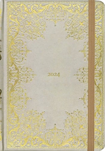 2024 Gilded Ivory Engagement Calendar