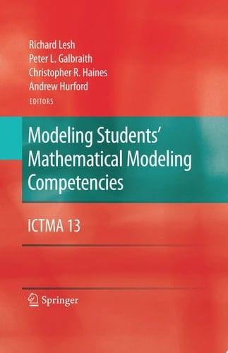 Modeling Students' Mathematical Modeling Competencies