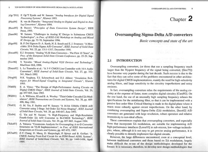 Top-Down Design of High-Performance Sigma-Delta Modulators