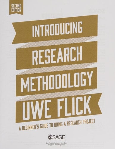Introducing Research Methodology A Beginner's Guide to Doing a Research Project