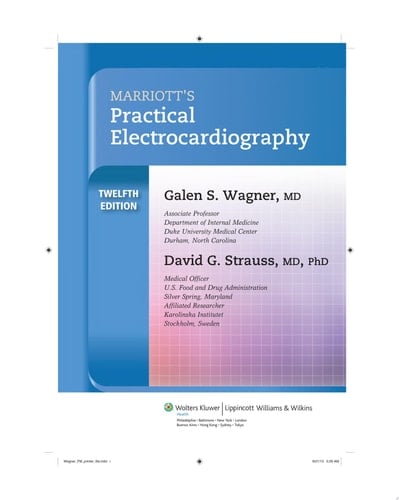Marriott's Practical Electrocardiography