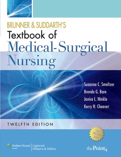 Brunner & Suddarth's Textbook of Medical-Surgical Nursing + Lippincott's Online Course + Simadviser Access Code + Lippincott's Nursing Concepts Online + Prepu Access Code