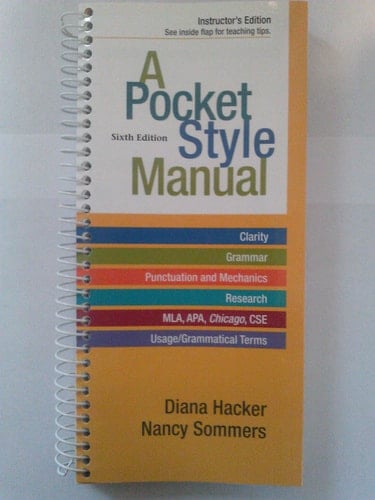 A Pocket Style Manual