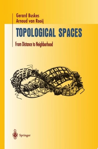 Topological Spaces From Distance to Neighborhood
