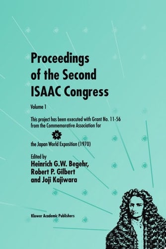 Proceedings of the Second ISAAC Congress
