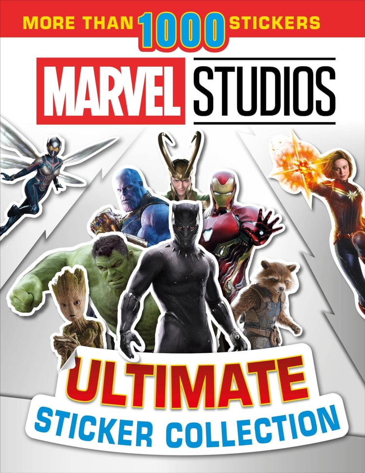 Ultimate Sticker Collection: Marvel Studios With more than 1000 stickers