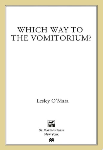 Which Way to the Vomitorium? Vernacular Latin for All Occasions
