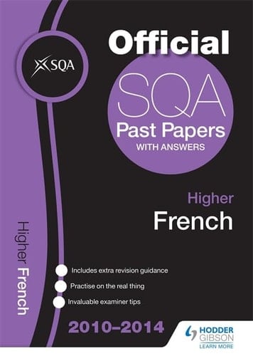 Higher French 2010-2014