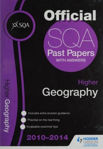 Higher Geography 2010-2014