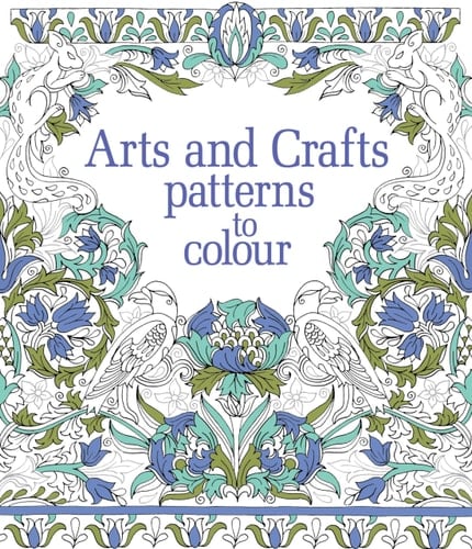 Arts and Crafts Patterns to Colour