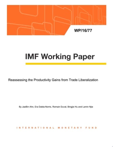 Reassessing the Productivity Gains from Trade Liberalization