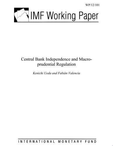 Central Bank Independence and Macro-Prudential Regulation