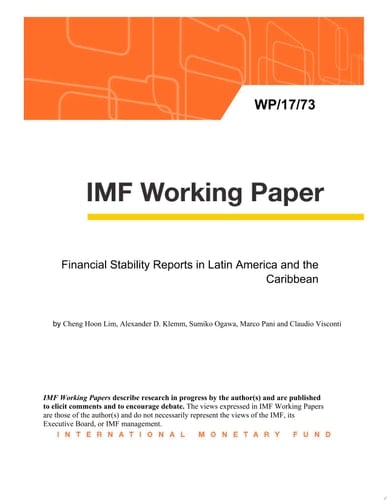 Financial Stability Reports in Latin America and the Caribbean