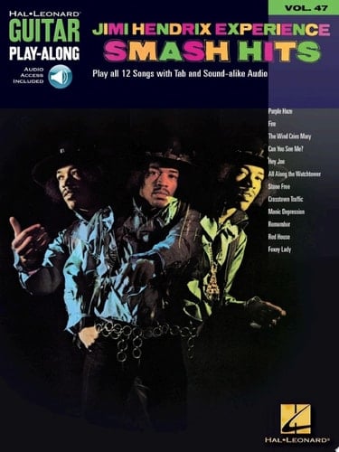 Jimi Hendrix Experience - Smash Hits Songbook Guitar Play-Along Volume 47