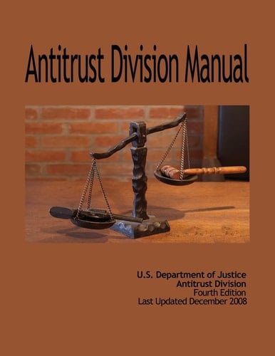 Antitrust Division Manual