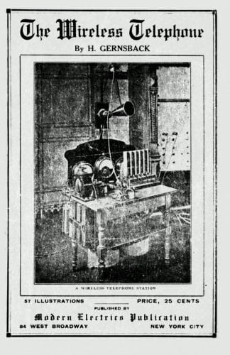 The Wireless Telephone, First Edition 1910