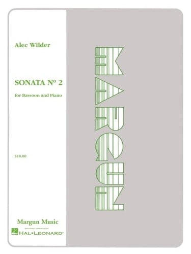 Sonata No 2 for Bassoon and Piano Set Bassoon, Piano