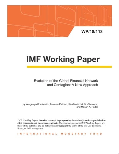 Evolution of the Global Financial Network and Contagion: A New Approach