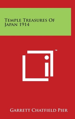 Temple Treasures Of Japan 1914