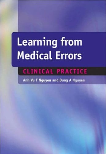 Learning from Medical Errors Clinical Problems