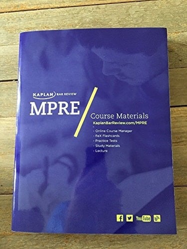 Kaplan Bar Review, MPRE (Multistate Professional Responsibility Examination) 2016