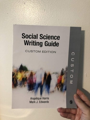 Sage Writing Guide for Social Sciences