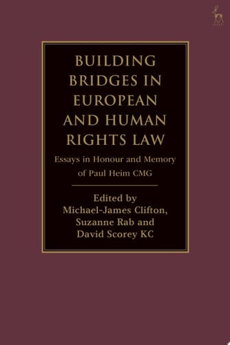 Building Bridges in European and Human Rights Law