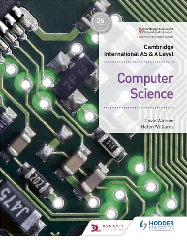 Cambridge International AS and a Level Computer Science Hodder Education Group