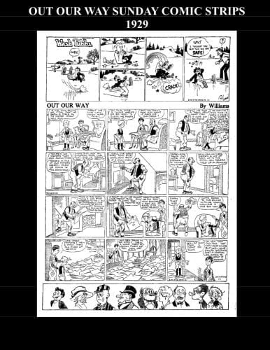 Out Our Way Sunday Comic Strips 1929 (B&W) Cartoon Sunday Comic Strips 1929