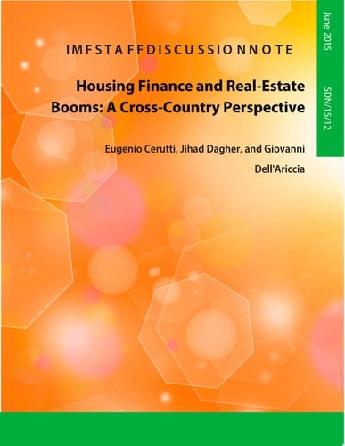 Housing Finance and Real-Estate Booms A Cross-Country Perspective