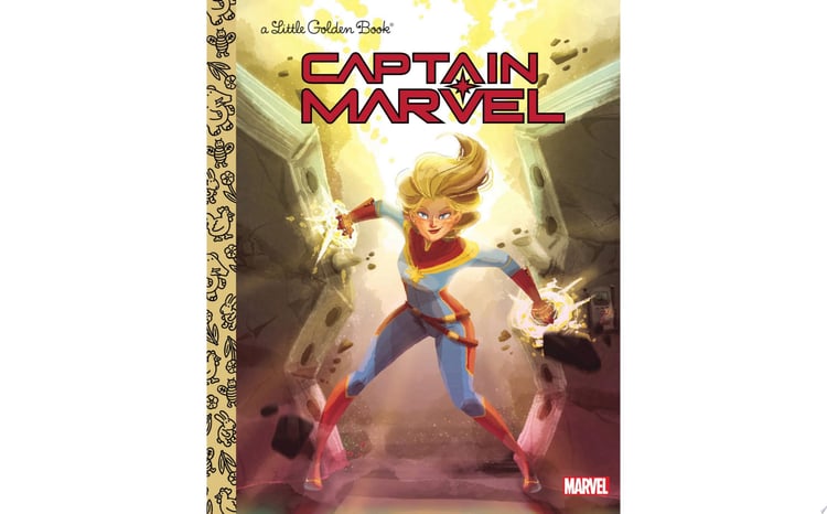 Captain Marvel Little Golden Book (Marvel)