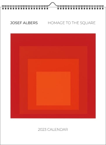 Homage to the Square 2023 Wall Calendar
