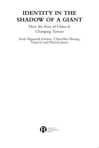 Identity in the Shadow of a Giant How the Rise of China is Changing Taiwan
