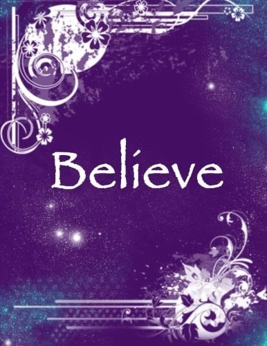 Believe Journal Inspirational Journal