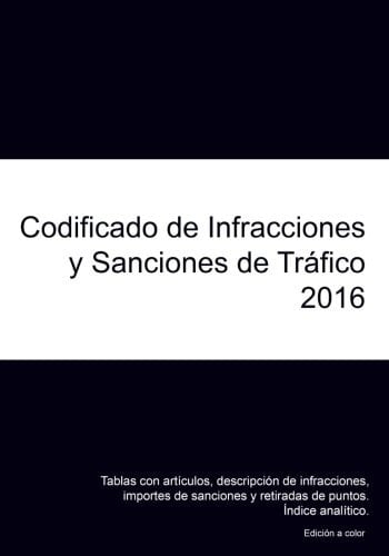Codificado de Infracciones y Sanciones de Tráfico 2016