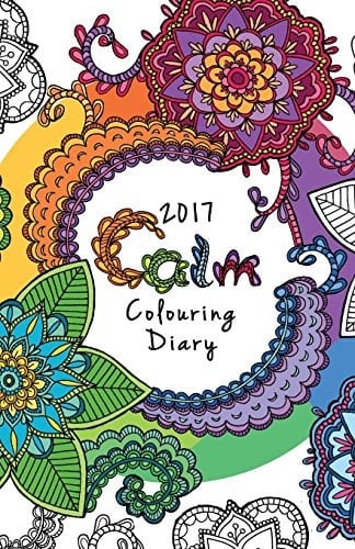 2017 Calm Colouring Diary (Week Per Page)