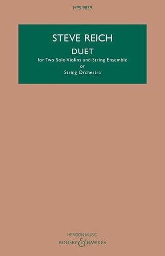 Duet for two solo violins and string ensemble or string orchestra