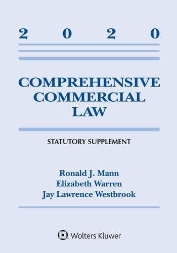 Comprehensive Commercial Law 2020 Statutory Supplement