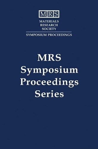 GaN, AIN, InN and Related Materials: Volume 892 (MRS Proceedings)
