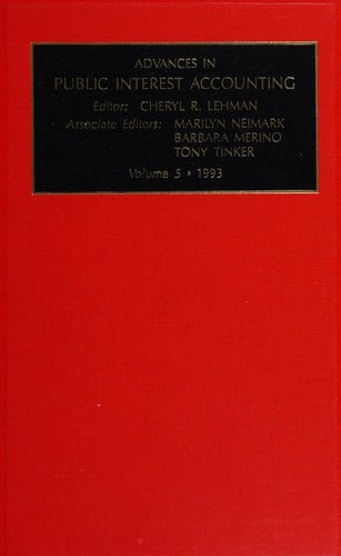 ADV PUB INT ACC V5 (Advances in Public Interest Accounting)